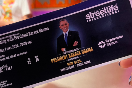 An evening with Barack Obama